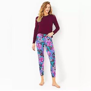 Lilly Pulitzer Floral Joggers, size L